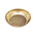 Brass Plate - 4.25 Inches | Thali Plate/ Pooja Plate for Home/ 140 Gms Approx - Pooja Plate & Tray