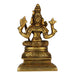 Rajarajeshwari Idol - 5 Inches | Antique Brass Statue/ Amman Statue/ Rajarajeshwari Devi Statue for Pooja - Brass Murties