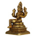 Rajarajeshwari Idol - 5 Inches | Antique Brass Statue/ Amman Statue/ Rajarajeshwari Devi Statue for Pooja - Brass Murties