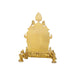 Simhasanam - 8 x 6 Inches | Antique Brass Deity Stand/ Pooja Stand for Murti/ 1.140 Kgs Approx - Pooja Aasan & Bajot & Pooja Mat