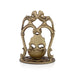 Agal Vilakku - 5.5 x 4 Inches | Antique Brass Diya/ Brass Deepam/ Parrot Lamp for Pooja/ 580 Gms Approx - Decorative Lamp