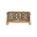Chowki - 0.5 x 3.25 Inches | Antique Brass Bajot/ Rectangle Shape Manai for Pooja/ 120 Gms Approx - Pooja Aasan & Bajot & Pooja Mat