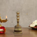 Brass Hand Bell - 5.75 x 2.5 Inches | Antique Brass Bell/ Pooja Bell for Home/ 520 Gms Approx - Pooja Bells