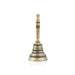Brass Hand Bell - 5.5 x 2.5 Inches | Antique Brass Bell/ Pooja Bell for Home/ 260 Gms Approx - Pooja Bells