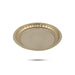 Brass Plate - 6.5 Inches | Sargam Design Plate/ Pooja Thali Plate for Home/ 70 Gms Approx - Pooja Plate & Tray