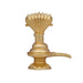 Sheshnag Shivling Statue - 2 x 1.5 Inches | Copper Idol/ Gold Polish Shivling with Sheshnag for Pooja/ 65 Gms - Copper Murties