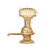 Sheshnag Shivling Statue - 2 x 1.5 Inches | Copper Idol/ Gold Polish Shivling with Sheshnag for Pooja/ 65 Gms - Copper Murties