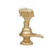 Sheshnag Shivling - 1.75 x 1.25 Inches | Copper Idol/ Gold Polish Shivling with Sheshnag for Pooja/ 30 Gms - Copper Murties