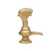 Sheshnag Shivling - 1.75 x 1.25 Inches | Copper Idol/ Gold Polish Shivling with Sheshnag for Pooja/ 30 Gms - Copper Murties