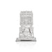 Raghavendra Swamy - 3 x 2 Inches | Copper Idol/ Silver Polish Raghavendra Swamy Idol for Pooja/ 115 Gms Approx - Copper Murties
