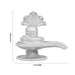 Sheshnag Shivling - 1.5 x 2 Inches | Copper Idol/ Silver Polish Shivling with Sheshnag for Pooja/ 80 Gms Approx - Copper Murties