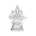 Varahi Idol with 8 Hands - 2 x 1 Inches | Copper Idol/ Silver Polish Varahi Statue for Pooja/ 35 Gms Approx - Copper Murties