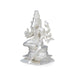 Varahi Idol with 8 Hands - 2 x 1 Inches | Copper Idol/ Silver Polish Varahi Statue for Pooja/ 35 Gms Approx - Copper Murties