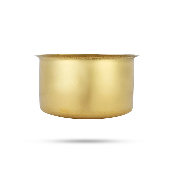 Adukku Bowl - 3 x 6 Inches | Brass Cup/ kitchen Vessel / Kinnam for Serving & Daily Use