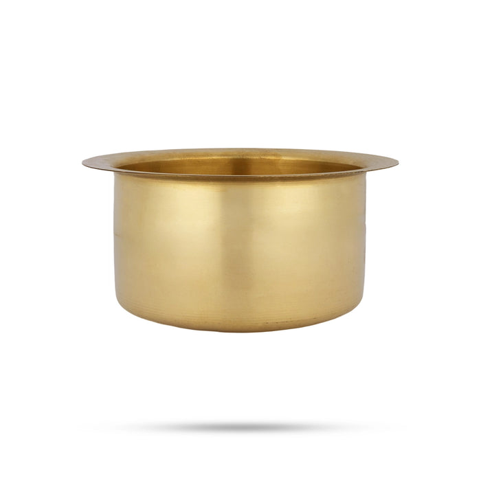 Adukku Bowl - 3 x 6 Inches | Brass Cup/ kitchen Vessel / Kinnam for Serving & Daily Use