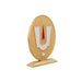 Namam With Base - 3 x 2 inches | Zinc / Namam Stand Car Decor/ Car Dashboard Decor - Namam Stick