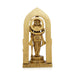 Ayothi Ramar Standing On Base Murti - 6 x 3 Inches | Antique Brass Idol / Ayodhi Ramar Statue For Pooja - Brass Murties