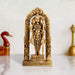 Ayothi Ramar Standing On Base Murti - 6 x 3 Inches | Antique Brass Idol / Ayodhi Ramar Statue For Pooja - Brass Murties