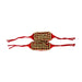 Ghungroo Netted - 10 x 3 Inches | 5 Line Ghunghroo/ Brass Dance Salangai For Bharatanatyam Performance - Dance Accessories