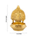 Shanku Chakra Namam Deepam - 5.5 x 4 Inches | Brass Lamp/ Kuber Kamakshi Deepam/ Kamatchi Vilakku for Pooja - Deity Lamps