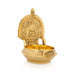 Ashtalakshmi Kubera Vilakku - 5.5 x 4 Inches | Brass Lamp/ Kuber Laxmi Kamakshi Deepam for Pooja - Deity Lamps
