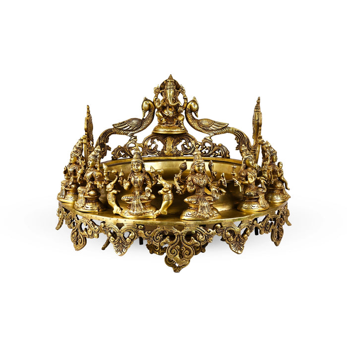 Brass Flower Pot With Leg | Antique Brass Plant Stand | Brass Plant Stand