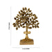 Tree With Candle Holder With Square Base - 8 x 6 Inches | Antique Brass Statue/ Brass Tree for Home Decor - Candles