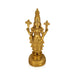 Tirupati Balaji Standing on Base Murti - 30 x 13 Inches | Antique Brass Idol / Perumal Statue For Home & Pooja - Brass Murties