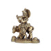 Krishna Murti With Cow - 4.5 x 4 Inches | Antique Brass Idol/ Standing Krishna Idol for Pooja/ 575 Gms Approx - Brass Murties
