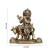 Krishna Murti With Cow - 4.5 x 4 Inches | Antique Brass Idol/ Standing Krishna Idol for Pooja/ 575 Gms Approx - Brass Murties