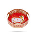Pooja Tray - 2.5 x 8 Inches | Metal Tray/ Thali Plate/ Decorated Plate for Home/ 185 Gms Approx - Pooja Plate & Tray