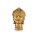 Brass Gauri Head - 3.5 x 2 Inches | Brass Gowri Head/ Devi Head for Pooja/ 300 Gms Approx - Brass Murties