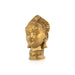 Brass Gauri Head - 3.5 x 2 Inches | Brass Gowri Head/ Devi Head for Pooja/ 300 Gms Approx - Brass Murties