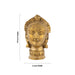 Brass Gauri Head - 3.5 x 2 Inches | Brass Gowri Head/ Devi Head for Pooja/ 300 Gms Approx - Brass Murties