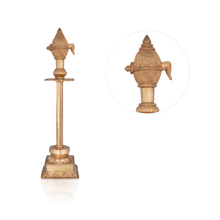 Angusham - 15 x 4 Inches | Panchaloha Tool / Elephant Goad / South Indian Temple & Heritage Decor - Deity Accessories