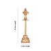 Angusham - 15 x 4 Inches | Panchaloha Tool / Elephant Goad / South Indian Temple & Heritage Decor - Deity Accessories