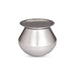 Pot with Lid - 5 x 5 Inches | Pongal Handi/ Stainless Steel Pot/ Cooking Pot for Home/ 405 Gms Approx - Kitchen