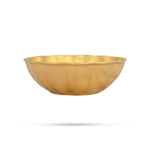 Brass Bowl - 1 x 3 Inches | Sheesh Mahal Cup / Brass Bowl / Brass Cup for Home & Pooja - Bowls