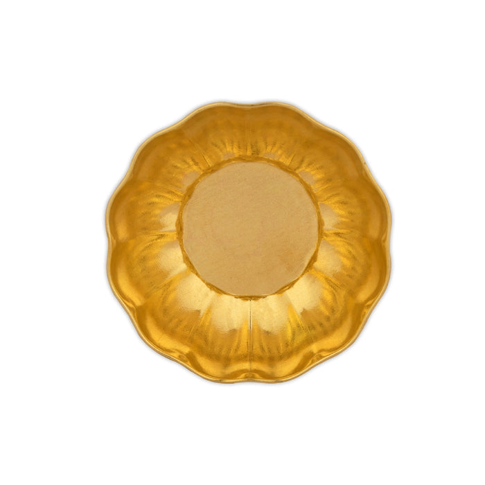 Brass Bowl - 1.5 x 4 Inches | Sheesh Mahal Cup / Brass Bowl / Brass Cup for Home & Pooja