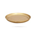 Brass Plate - 0.25 x 5 Inches | Thali Plate/ Pooja Plate for Home/ 50 Gms Approx - Pooja Plate & Tray