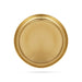 Brass Plate - 0.25 x 5 Inches | Thali Plate/ Pooja Plate for Home/ 50 Gms Approx - Pooja Plate & Tray