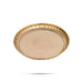 Brass Plate - 0.25 x 5 Inches | Thali Plate/ Pooja Plate for Home/ 50 Gms Approx - Pooja Plate & Tray