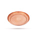 Copper Plate - 0.25 x 4.5 Inches | Thali Plate/ Pooja Plate for Home - Pooja Plate & Tray