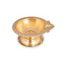 Kartik Deepam With Base - 1 x 2.25 Inches | Brass Deepam/ Agal Vilakku Deepam/ Agal Lamp for Pooja/ 20 Gms - Karthik Deep