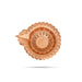 Kartik Deepam - 0.5 x 2 Inches | Copper Agal Vilakku Deepam/ Designed Karthik Deepam/ Lakshmi Vilakku for Pooja - Karthik Deep
