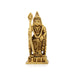 Murugan Statue Standing On Base - 3 x 1.5 Inches | Antique Brass Idol/ Kartikeya Statue for Pooja - Brass Murties