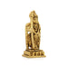 Murugan Statue Standing On Base - 3 x 1.5 Inches | Antique Brass Idol/ Kartikeya Statue for Pooja - Brass Murties