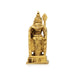Murugan Statue Standing On Base - 3 x 1.5 Inches | Antique Brass Idol/ Kartikeya Statue for Pooja - Brass Murties