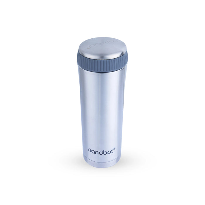 Nanobot Univa Vaccum Flask - 460 ml | Water Bottle/ 8.5 x 2.5 Inches/ Flask for Home