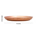 Copper Plate - 0.5 x 5 Inches | Thali Plate/ Pooja Plate for Home/ 60 Gms Approx - Pooja Plate & Tray